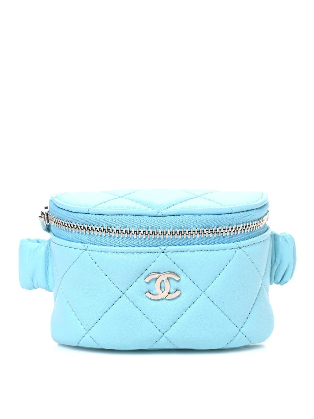 Chanel Lambskin Quilted Arm Coin Purse #341829C10B